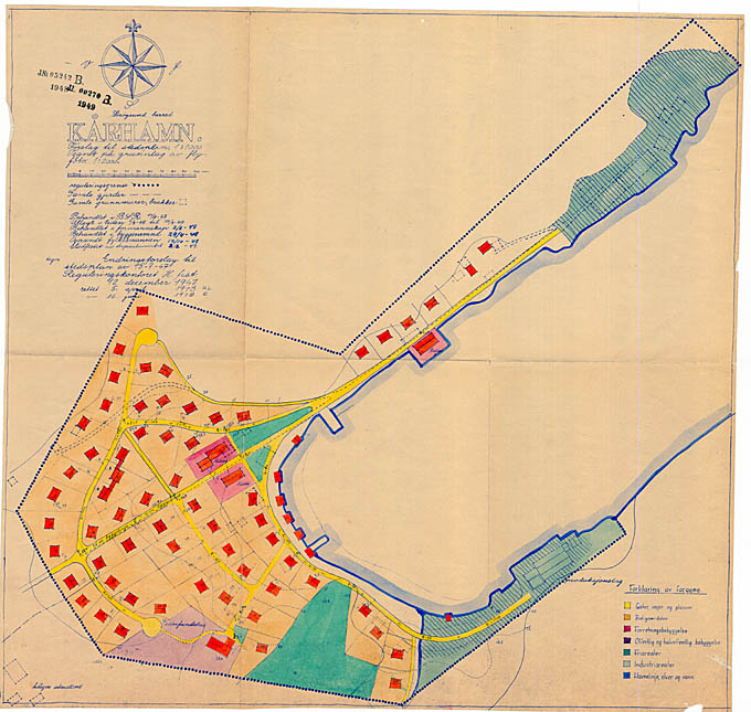 Kaarham; Wiederaufbauplan von 1948